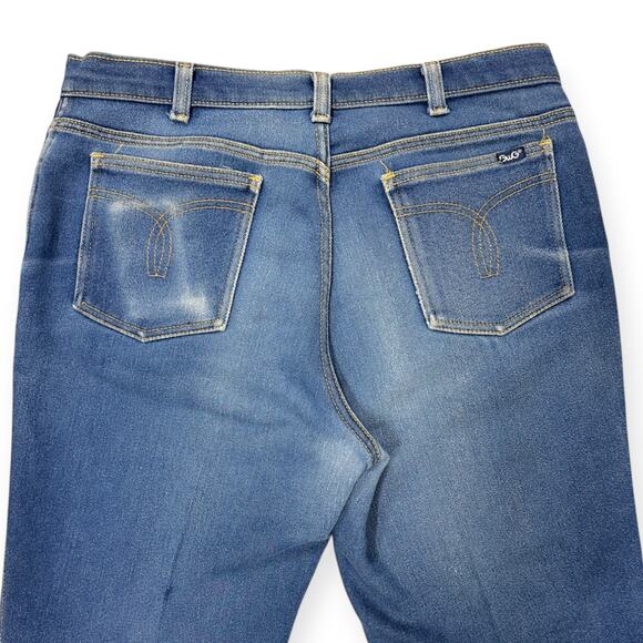 GWG Great Western Garment Co. VINTAGE '70s-'80s Straight Leg Denim Jeans W36 L32 - Picture 7 of 9